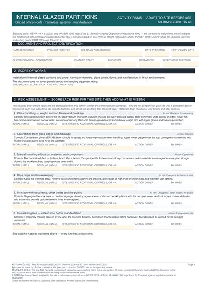 Internal Glazed Partitions preview