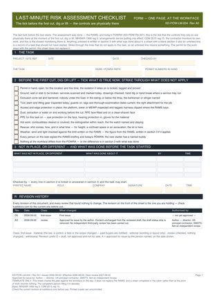 Last-Minute Risk Assessment Checklist preview