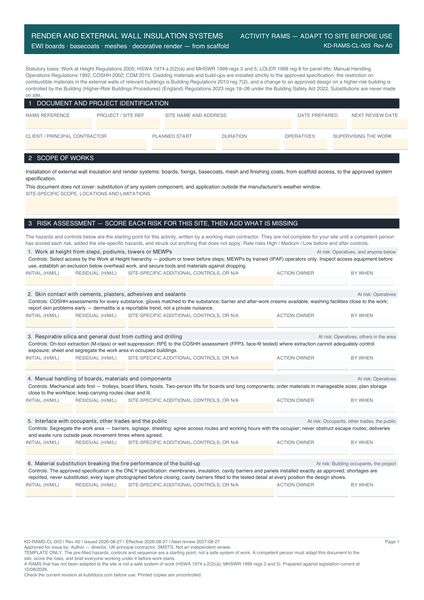 Render and External Wall Insulation Systems preview