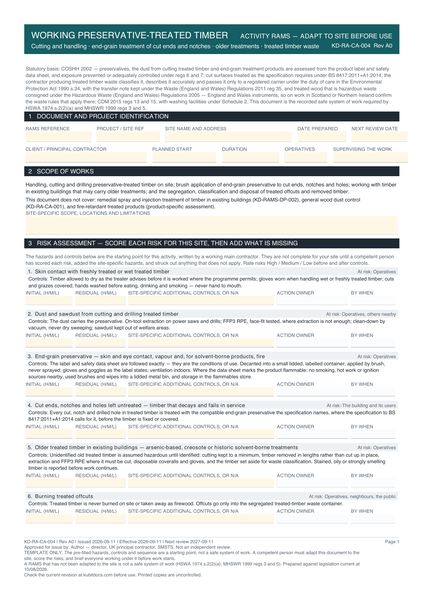Working Preservative-Treated Timber preview
